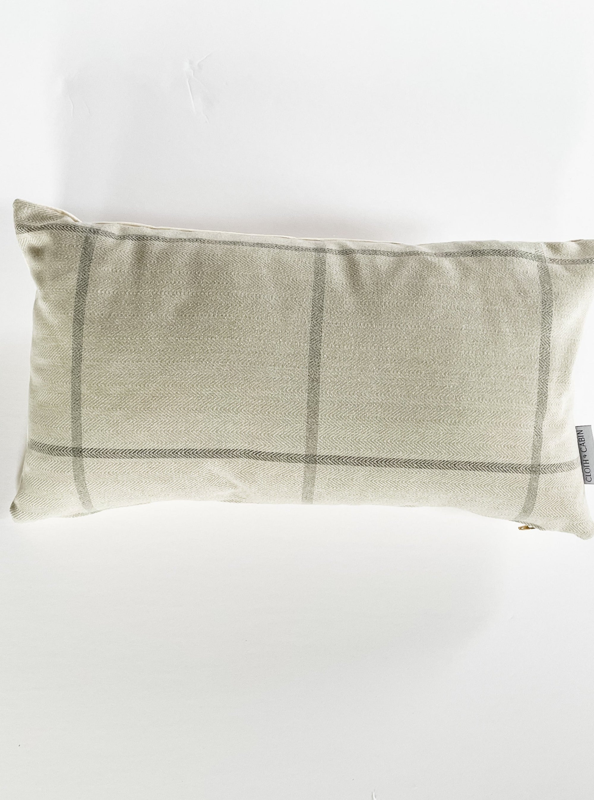 C+C Worsted Plaid Pillow Cover - Cloth + Cabin